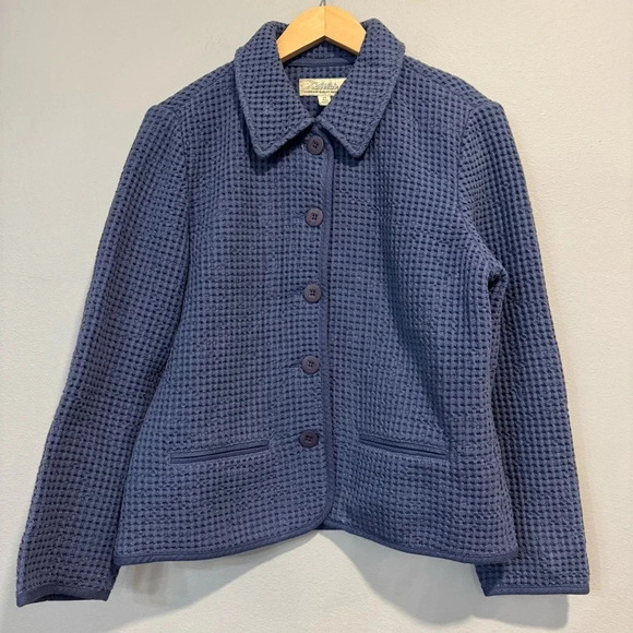 Cabela’s Jacket Button Up Cotton Waffle Knit M Regular - Picture 1 of 5
